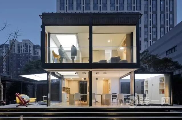 集装箱房屋设计图 这样装修改造后竟有人出价100万