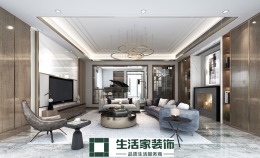 重庆生活家装饰 |80m² 后现代风格装修实景效果